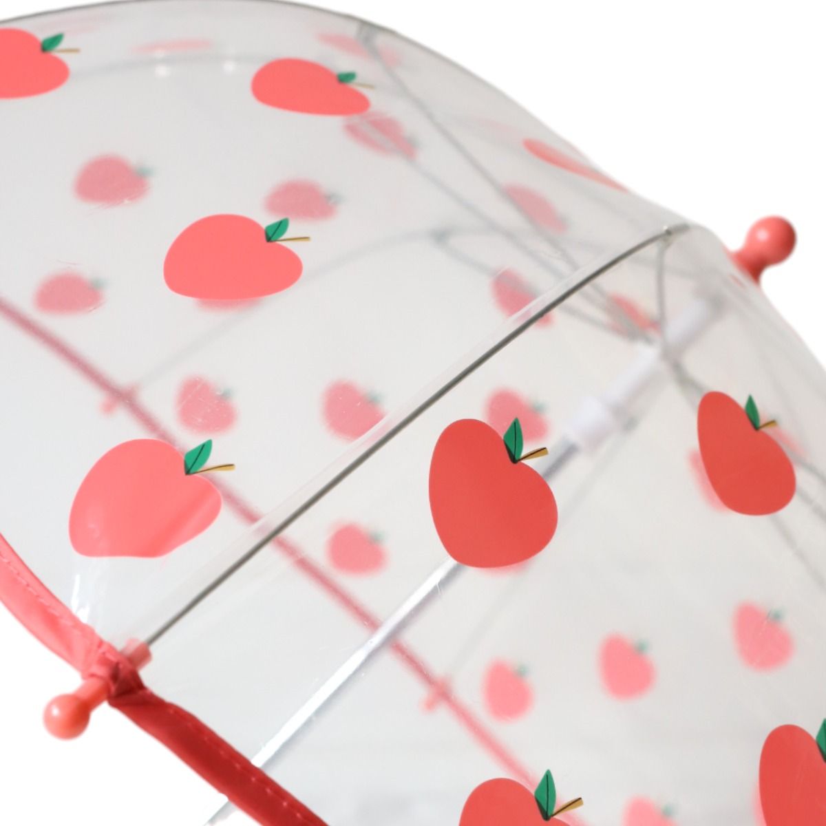 Parapluie enfant pommes roses - Dans mon jardin