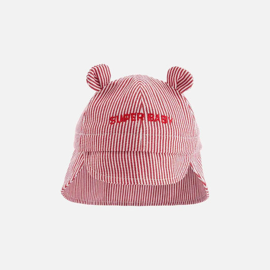 Chapeau bébé Super Baby rouge | Enfant