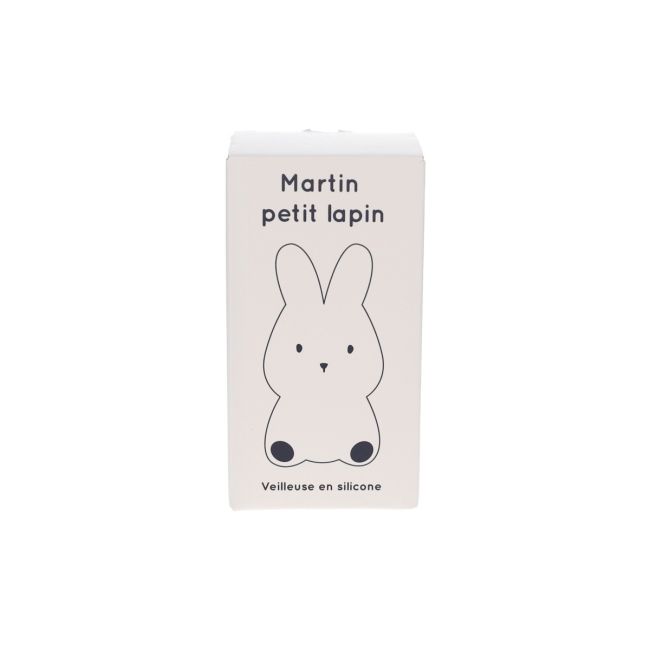 Veilleuse Martin le lapin rechargeable Amande