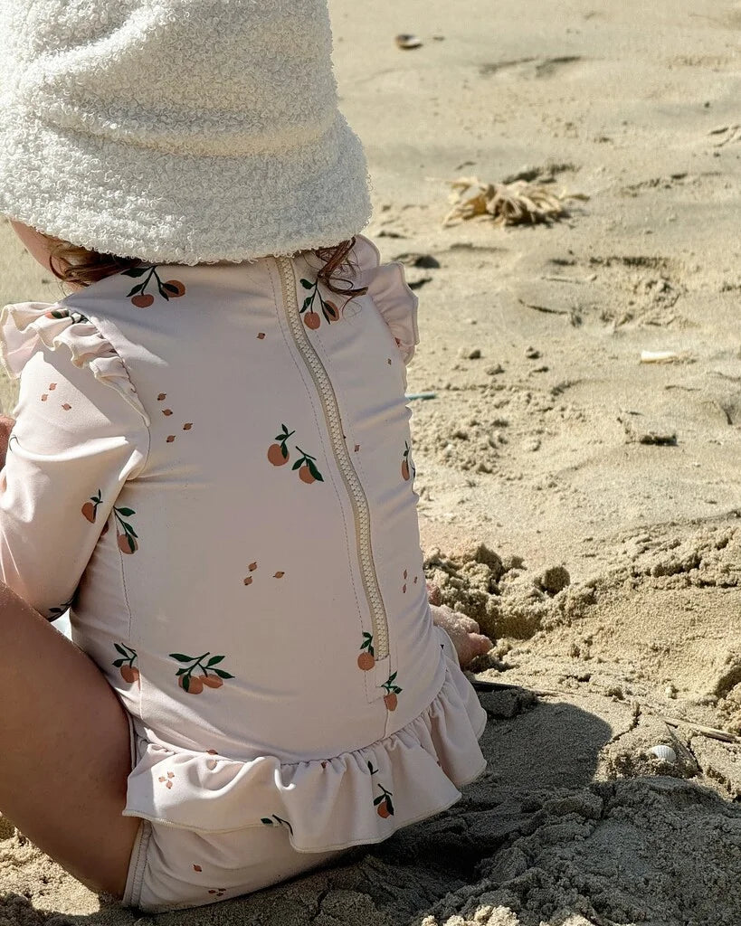 Maillot de bain imprimé Sille Peach / Sea shell
