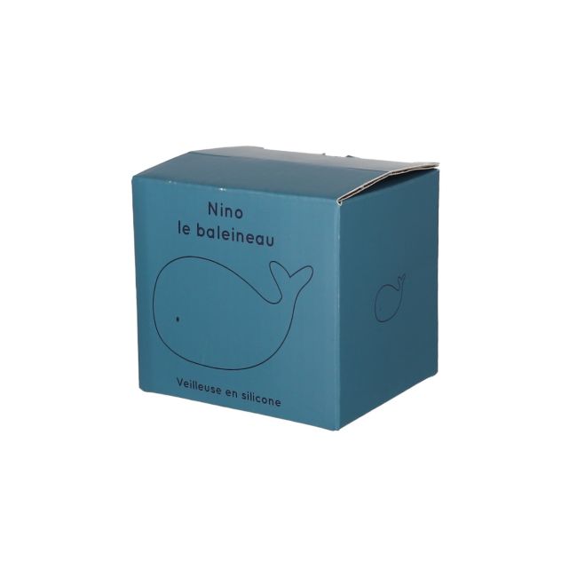 Veilleuse Nino le baleineau rechargeable Amande