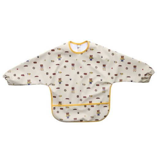 Bavoir tablier manches longues 1-3 ans - Petit dej Petit toi