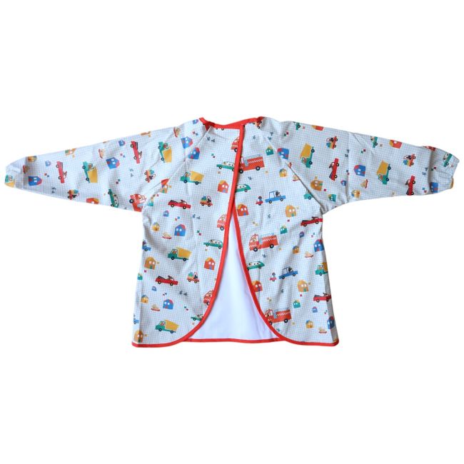 Bavoir tablier manches longues 3-5 ans - Croquette