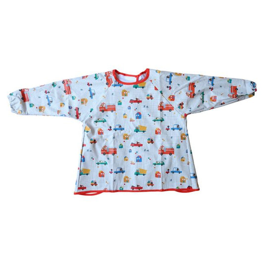 Bavoir tablier manches longues 3-5 ans - Croquette