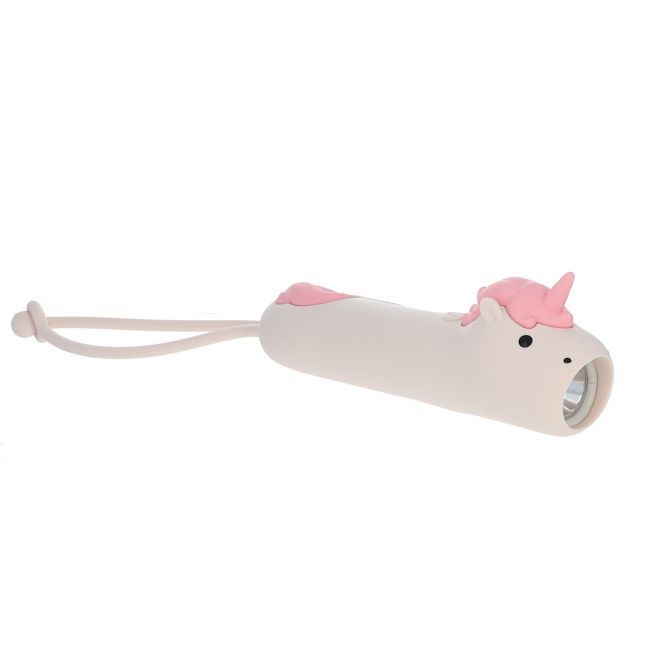 Lampe de poche en silicone enfant licorne Amande
