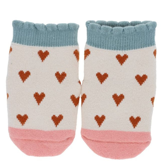 Chaussettes bébé Cœur 0-6 mois - À la cueillette Roodoudou