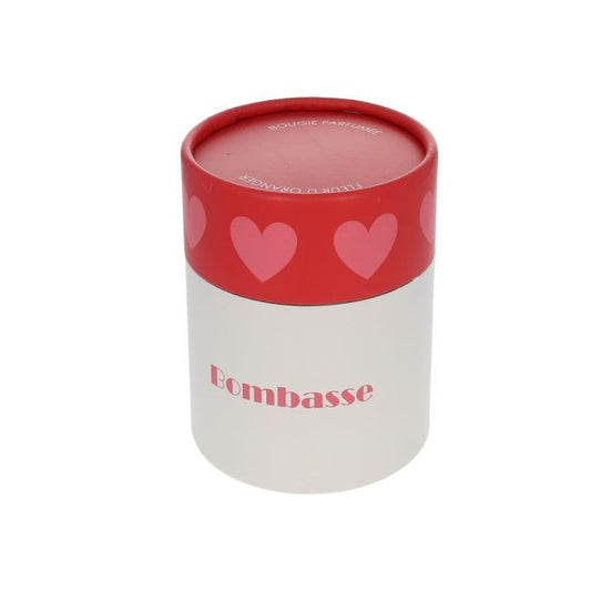 Bougie fleur d'oranger cœur Bombasse Atelier jasmin