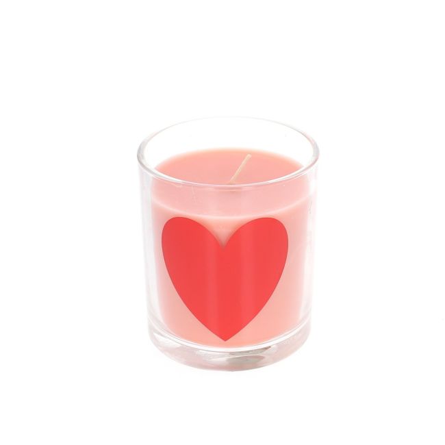 Bougie fleur d'oranger cœur Bombasse Atelier jasmin