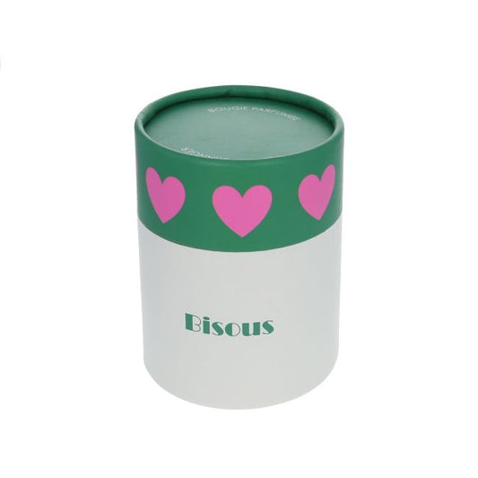 Bougie fleur d'oranger cœur Bisous Atelier jasmin