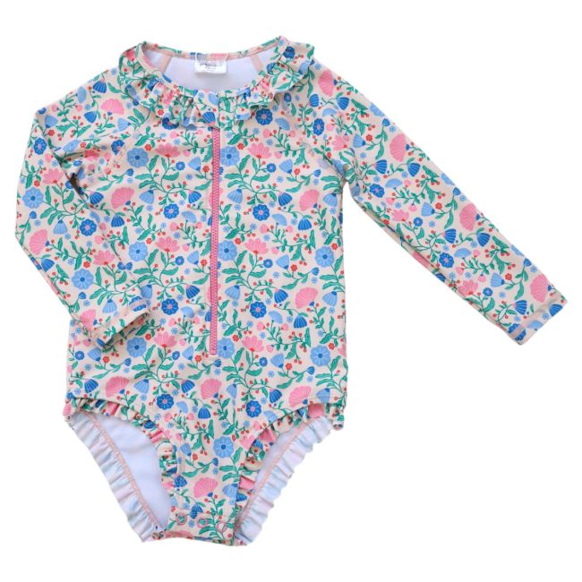 Combinaison maillot de bain anti-UV bébé - Joli Paon Roodoudou