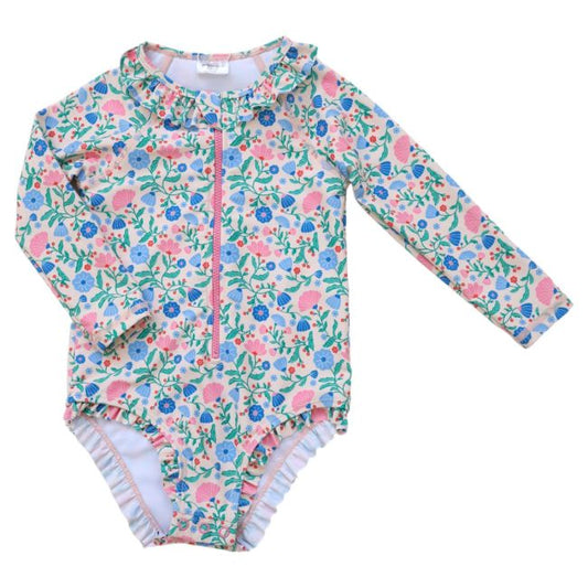 Combinaison maillot de bain anti-UV bébé - Joli Paon Roodoudou
