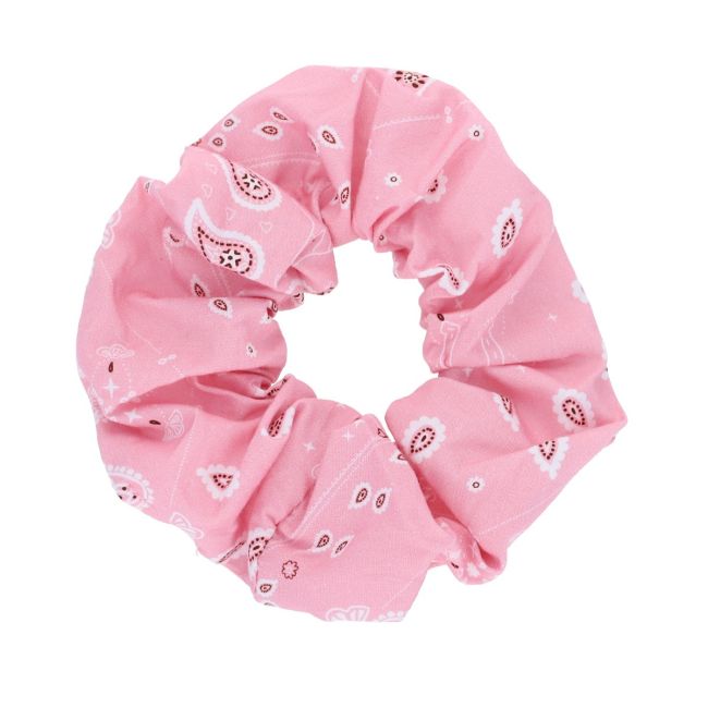 Chouchou motifs bandana rose - Rodéo Disco - Roodoudou