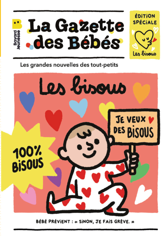 POPPIK - GAZETTE DES BEBES LES BISOUS