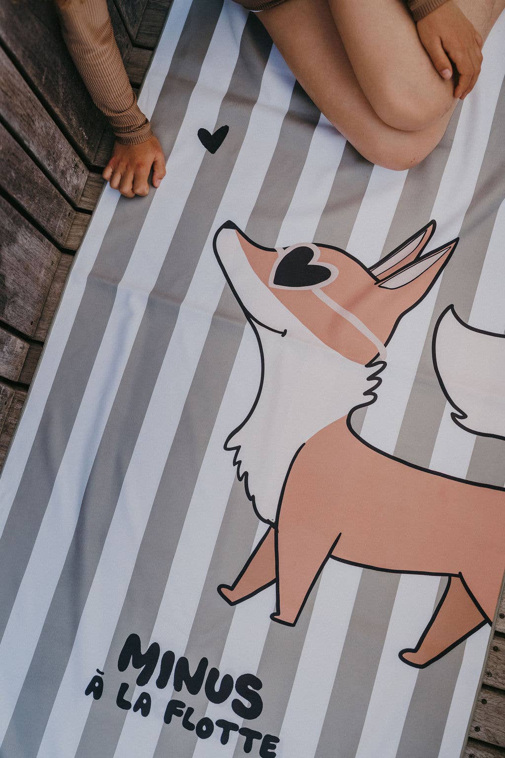 Zakuw - Serviette microfibre enfant - Minus - Renard