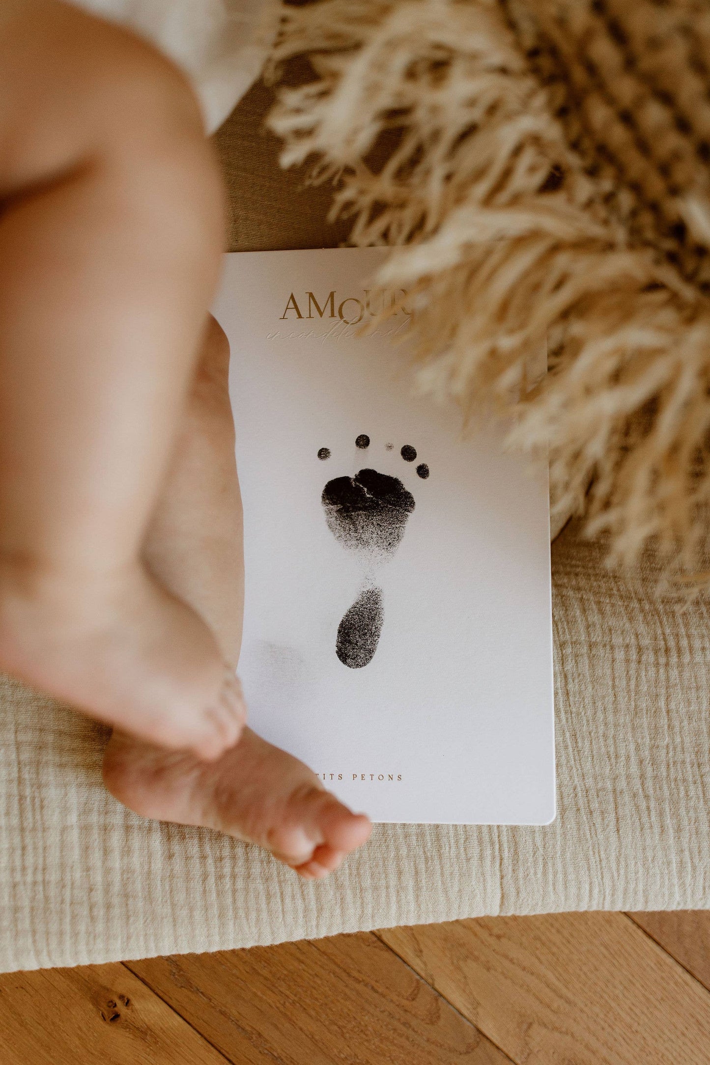 Zakuw - Kit de cartes empreintes pour bébé