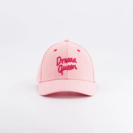 Casquette Drama Queen denim rose | Enfant