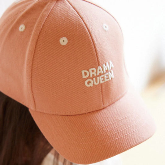Casquette Drama Queen rose pâle | Enfant ou Adulte