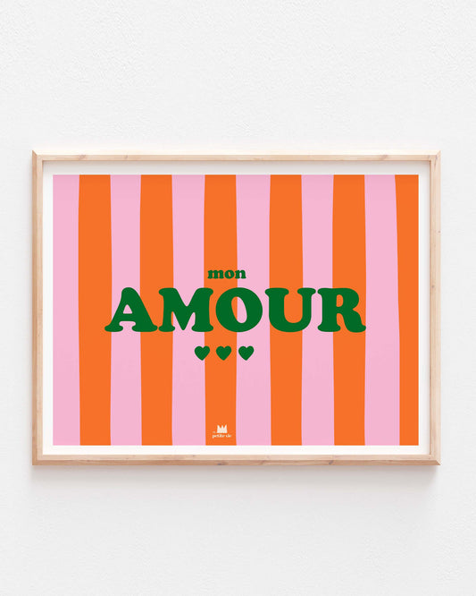Ma Petite Vie - Affiche - décoration maison- Mon amour