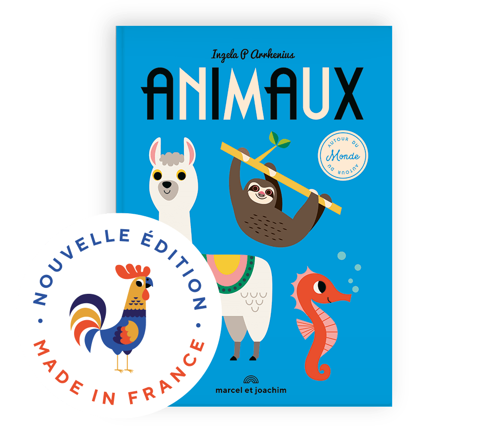 Marcel et Joachim - Livre Animaux Autour Du Monde