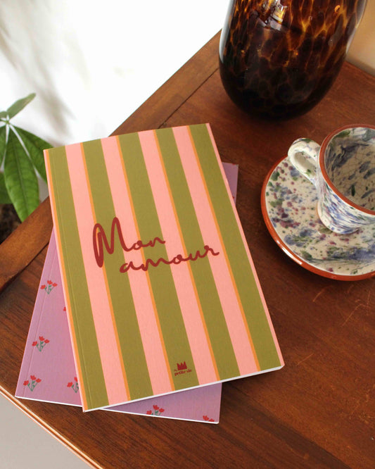 Ma Petite Vie - Carnet - Rayures Mon Amour (A5 - 15 x 21 cm - 96 pages)