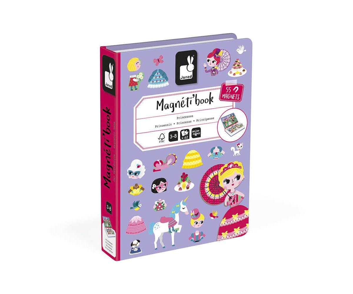 Magnéti'book princesses, 55 magnets