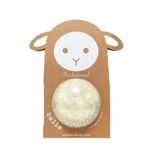 Ballon pailletés collection bulle 10 cm: Rose