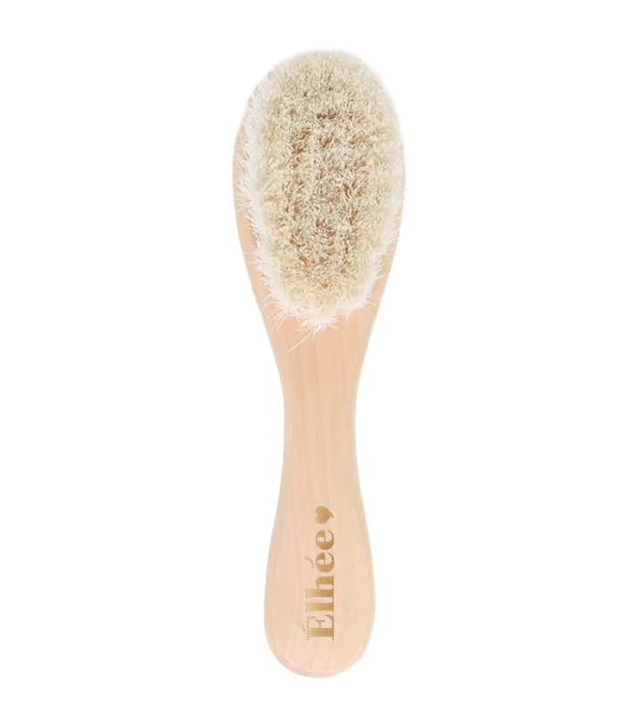 Élhée - Brosse bébé en bois naturel Graouu