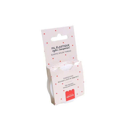 La Petite Épicerie - 12.5 m or 0.5 mm nylon elastic thread - Clear