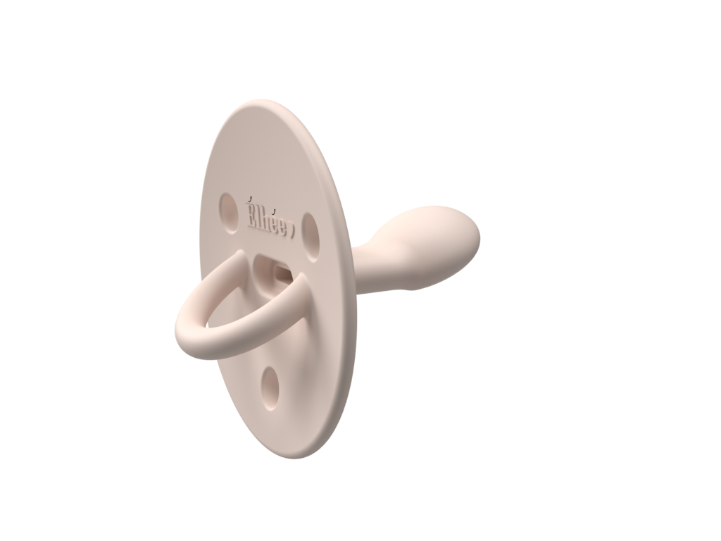 Élhée - Tétine ChooChoo - La sucette physiologique en silicone: Kaki / Taille 1 ( 0-6 mois)