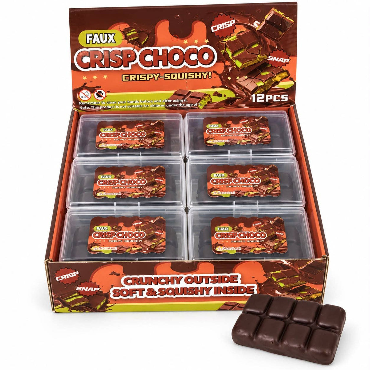 WOOM - Squishy Crispy Chocolat de Dubaï