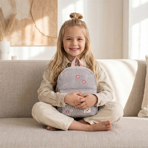 Sac à dos Kidzroom Blossom And Bows - Gris Informations du produit
