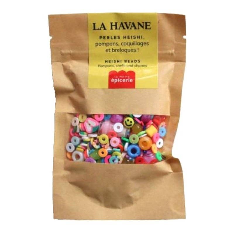 La Petite Épicerie - Mix of Heishi Beads and Charms - Havana