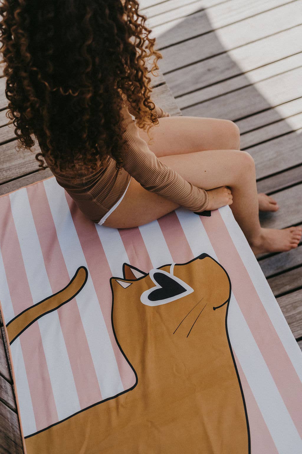 Zakuw - Serviette microfibre enfant - Minus - Chat