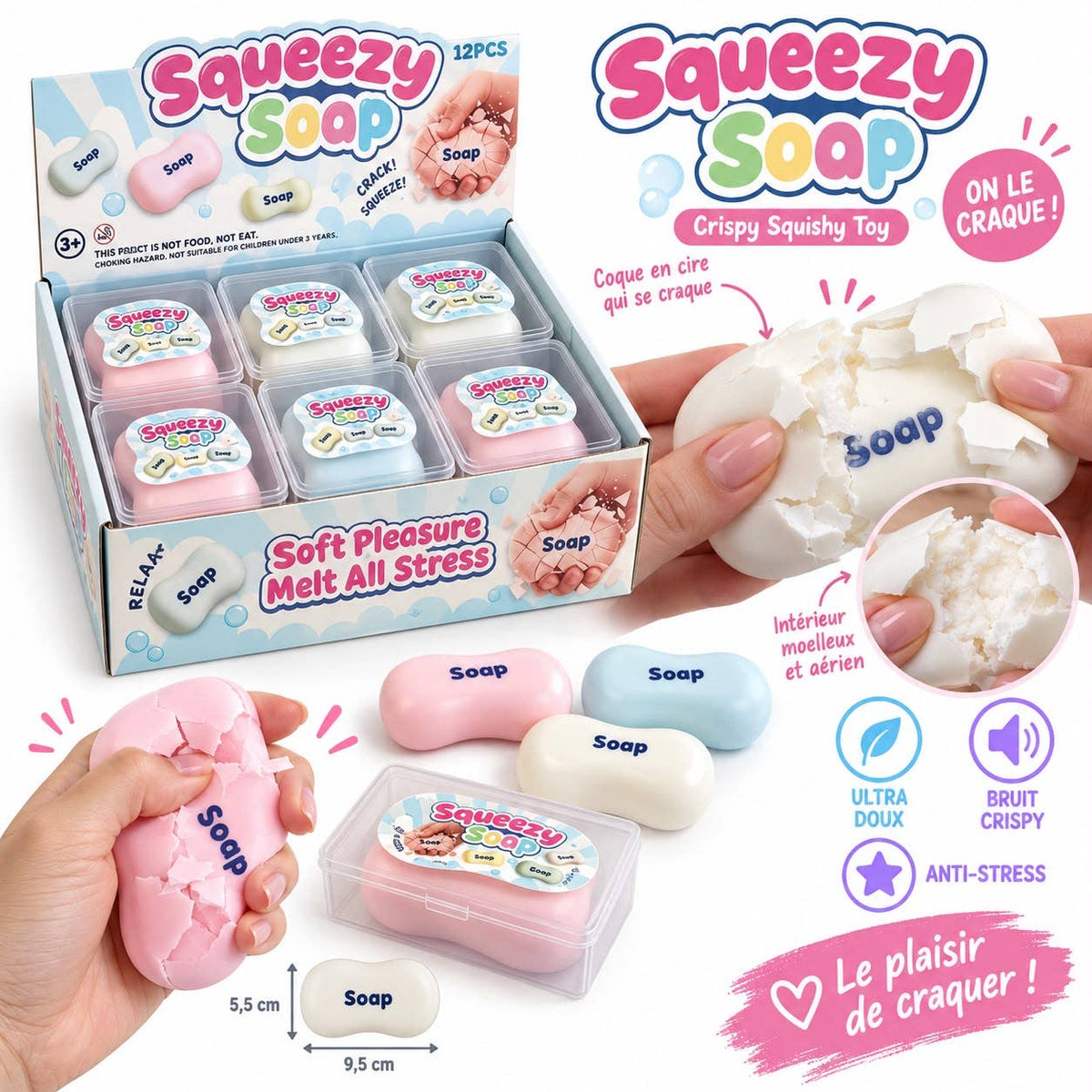 WOOM - Squishy Crispy Savon