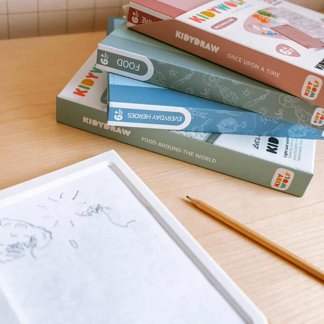 KIDYDRAW - Tablette lumineuse à décalquer