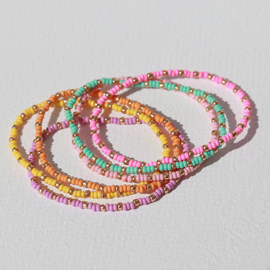 Love Ibiza - Set de bracelets Ambiance estivale
