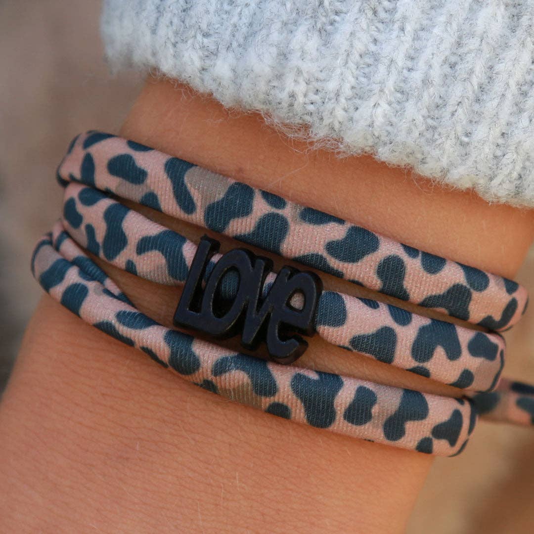 Love Ibiza - Bracelets amour léopard