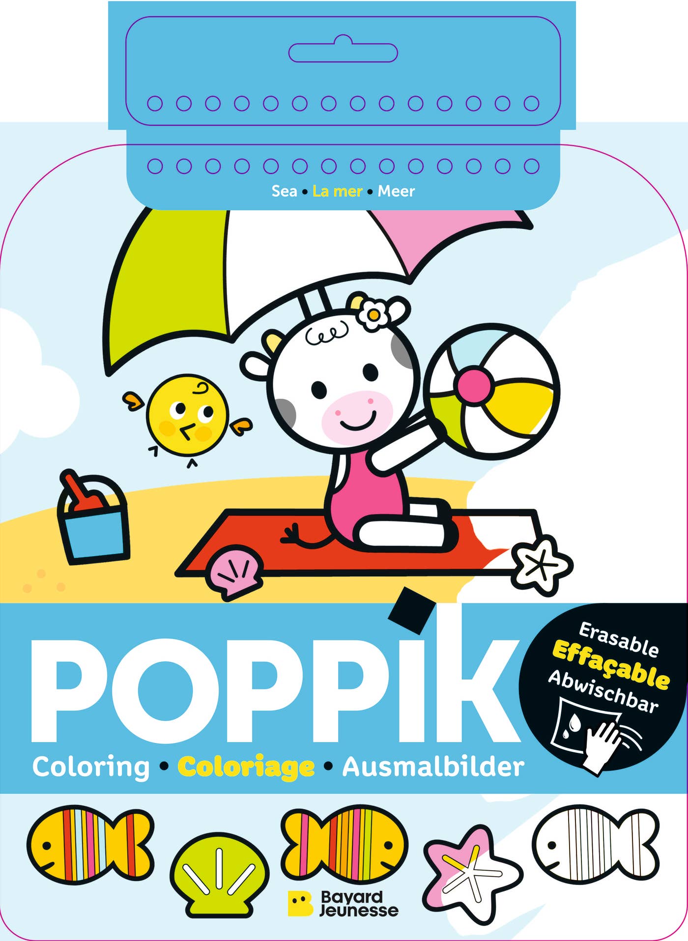 POPPIK - LIVRE DE COLORIAGE EFFACBLE