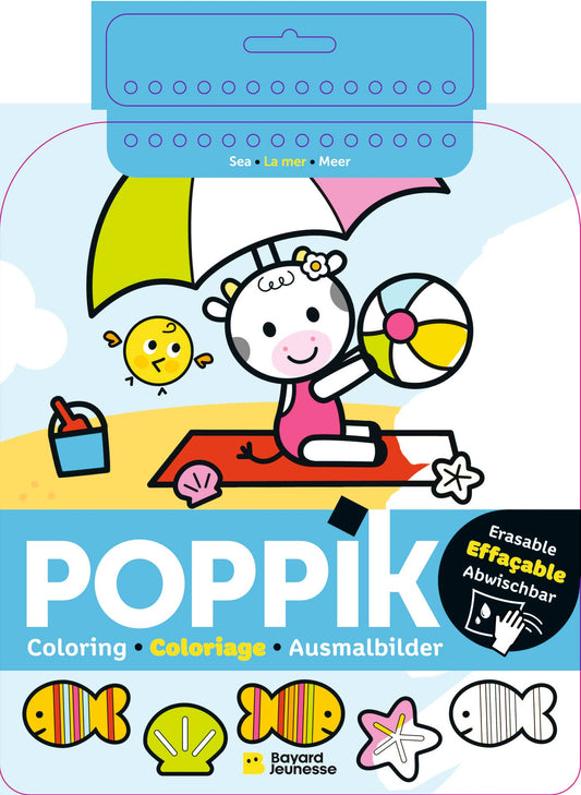 POPPIK - LIVRE DE COLORIAGE EFFACBLE