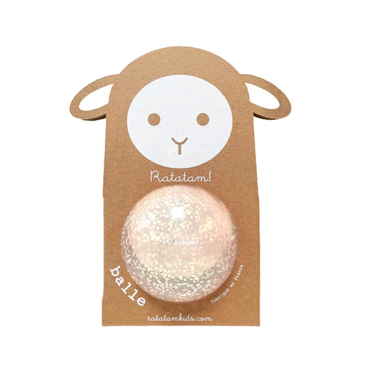 Ballon mouton bulle 10 cm Rose