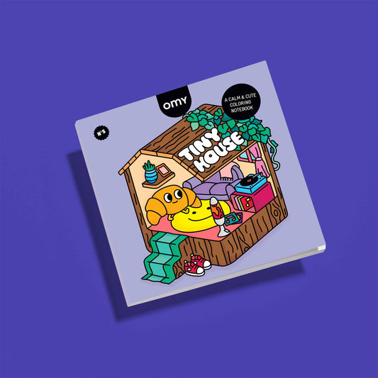 Coloriage - Cozy Art - Tiny House