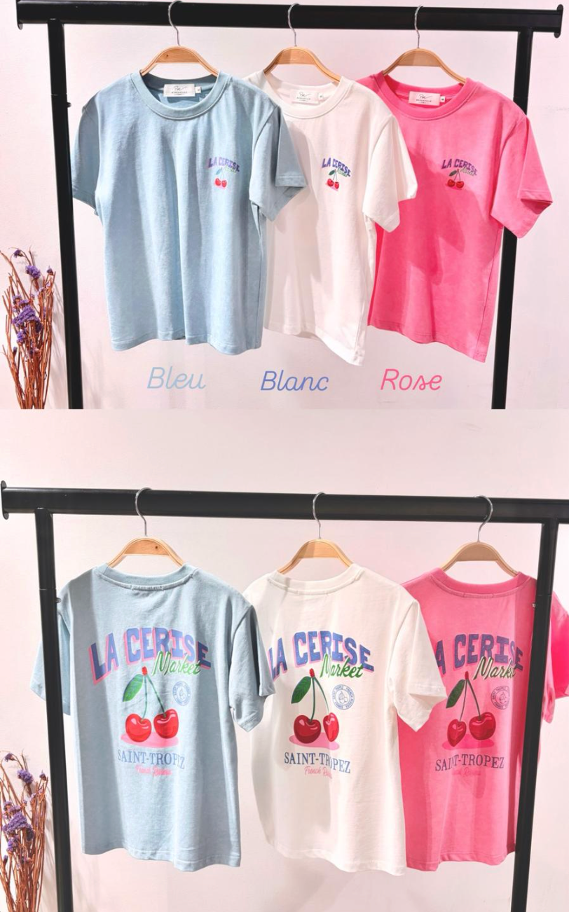 T-shirt imprimé LA CERISE