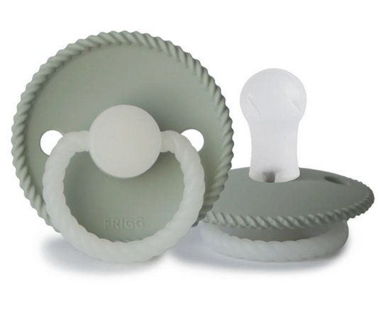 Sucette Frigg Rope Night Silicone - Sage