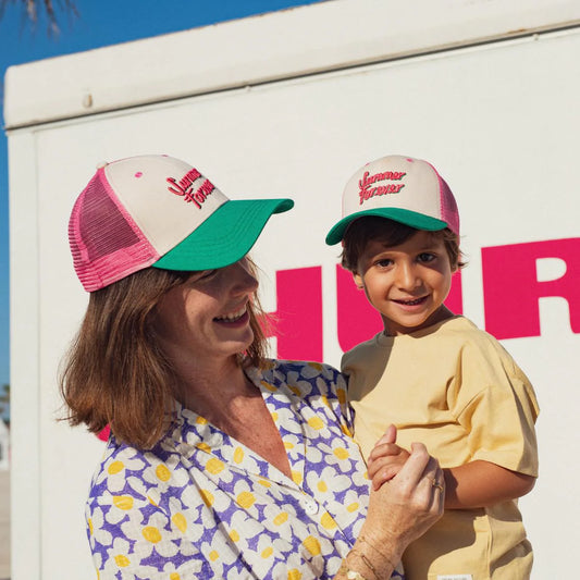 Casquette trucker Summer Forever Rose