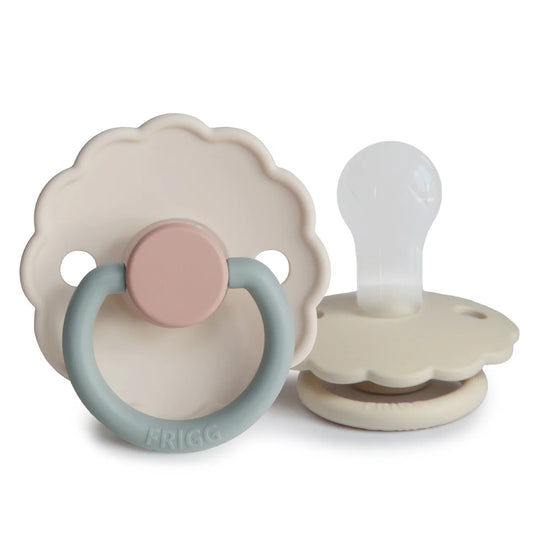 Tétine en caoutchouc naturel FRIGG Daisy Cotton Daisy