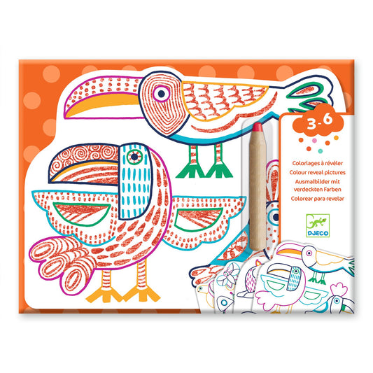 Coloriage Familles sauvages