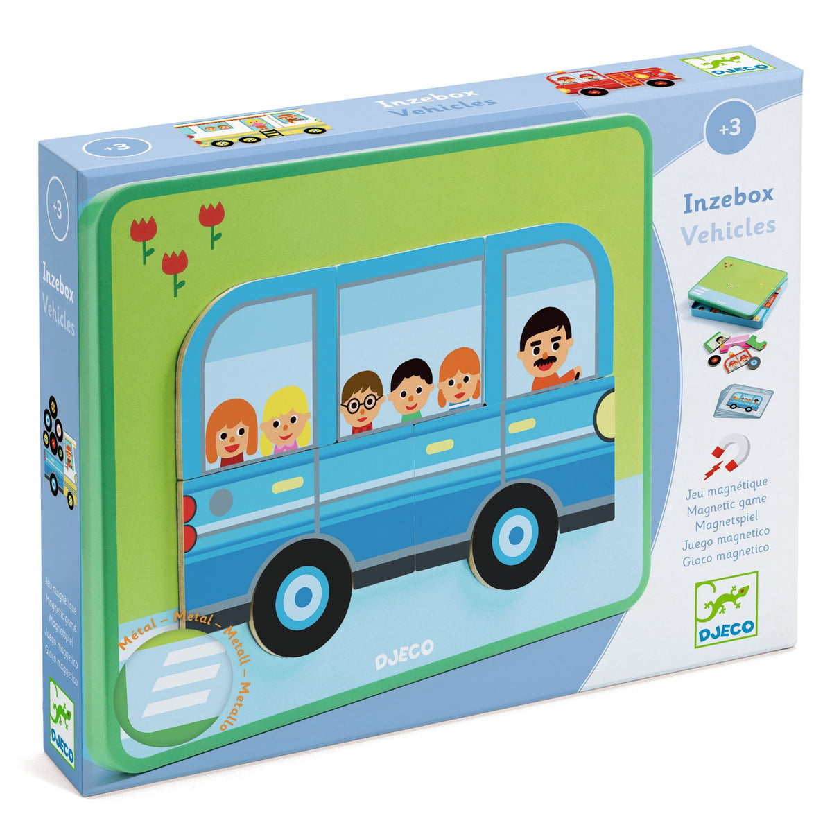 Jeu éducatif -  Inzebox Véhicules