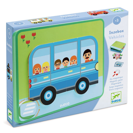 Jeu éducatif -  Inzebox Véhicules