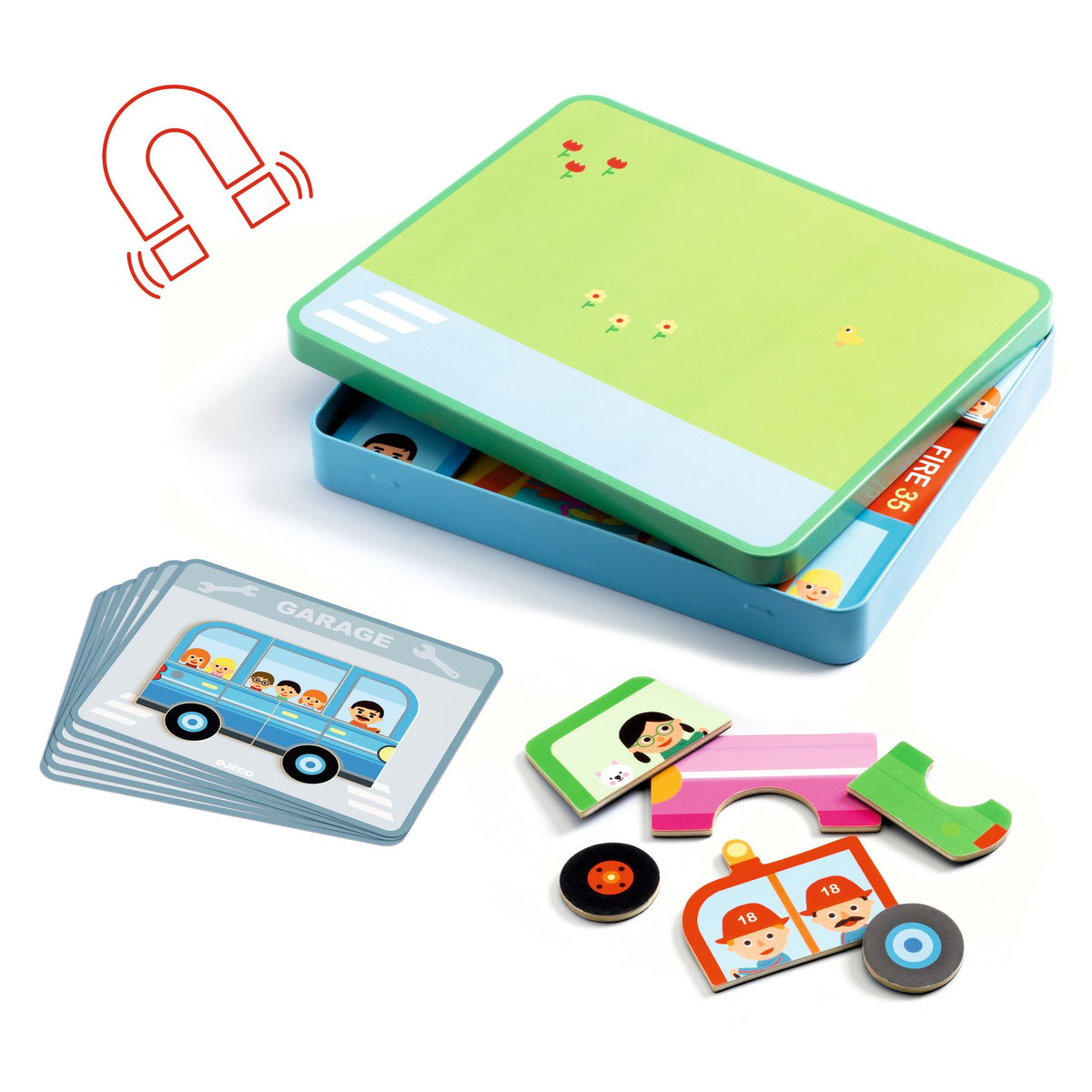 Jeu éducatif -  Inzebox Véhicules