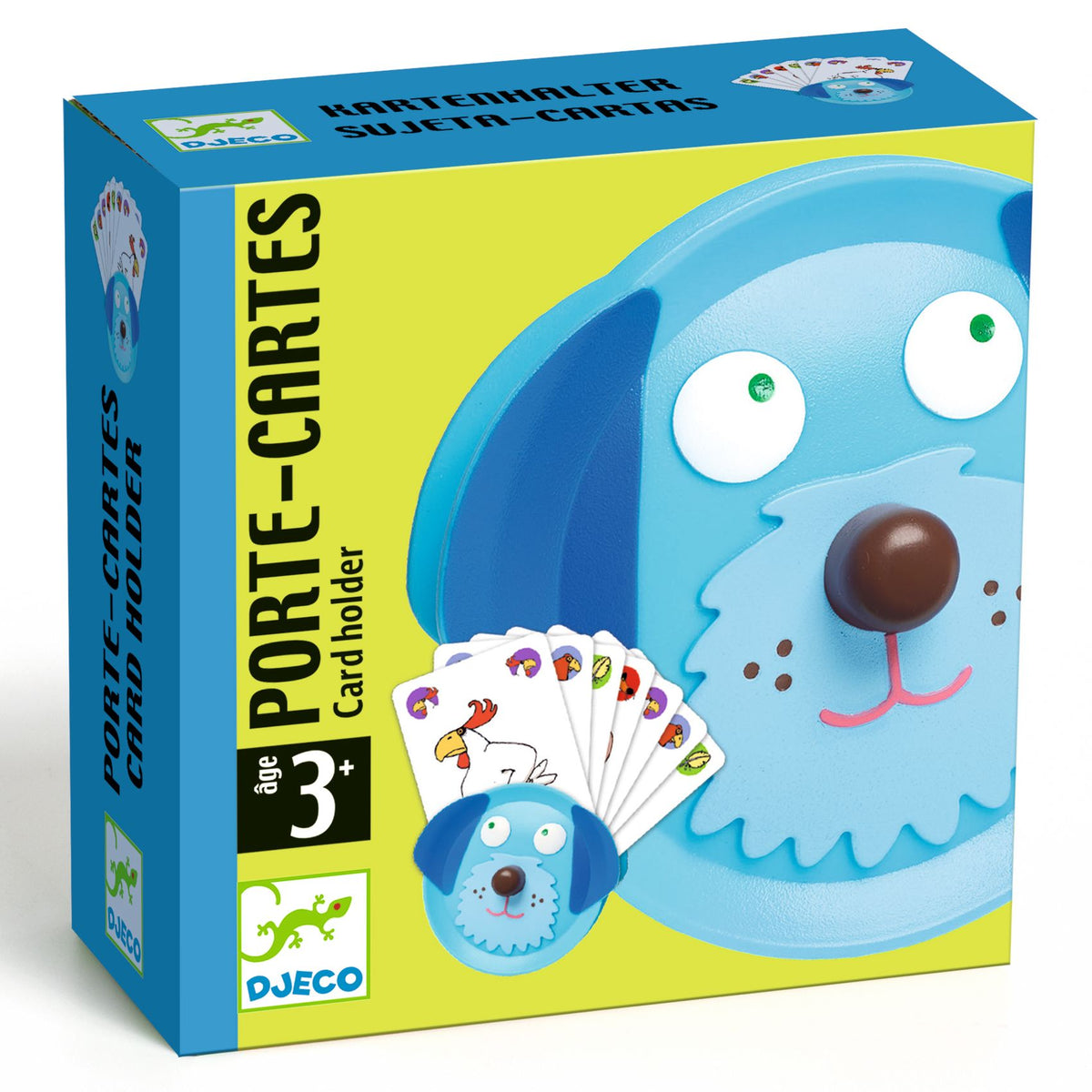 Porte cartes chien